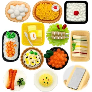 11 Pcs Foodie Theme Cute Fridge Magnets Decorative Refrigerator Stickers,for Locker Magnet Boards Cabinets Home House Office Whiteboards Décor Personal Use Gifts