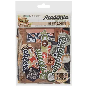 49 And Market Academia Die-Cuts Elements