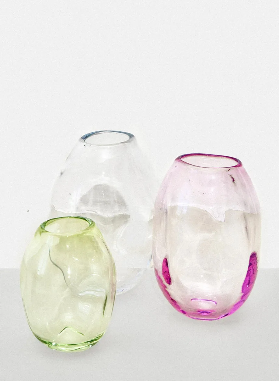 Addled Vase Clear, Small, Nienke Sikkema - RiRa Objects