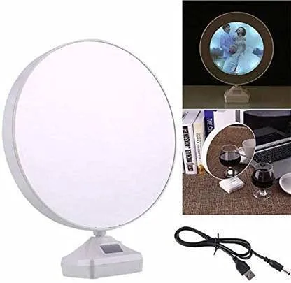 Aditya Gift Gallery - Magic Mirror Photo Frame with LED Light