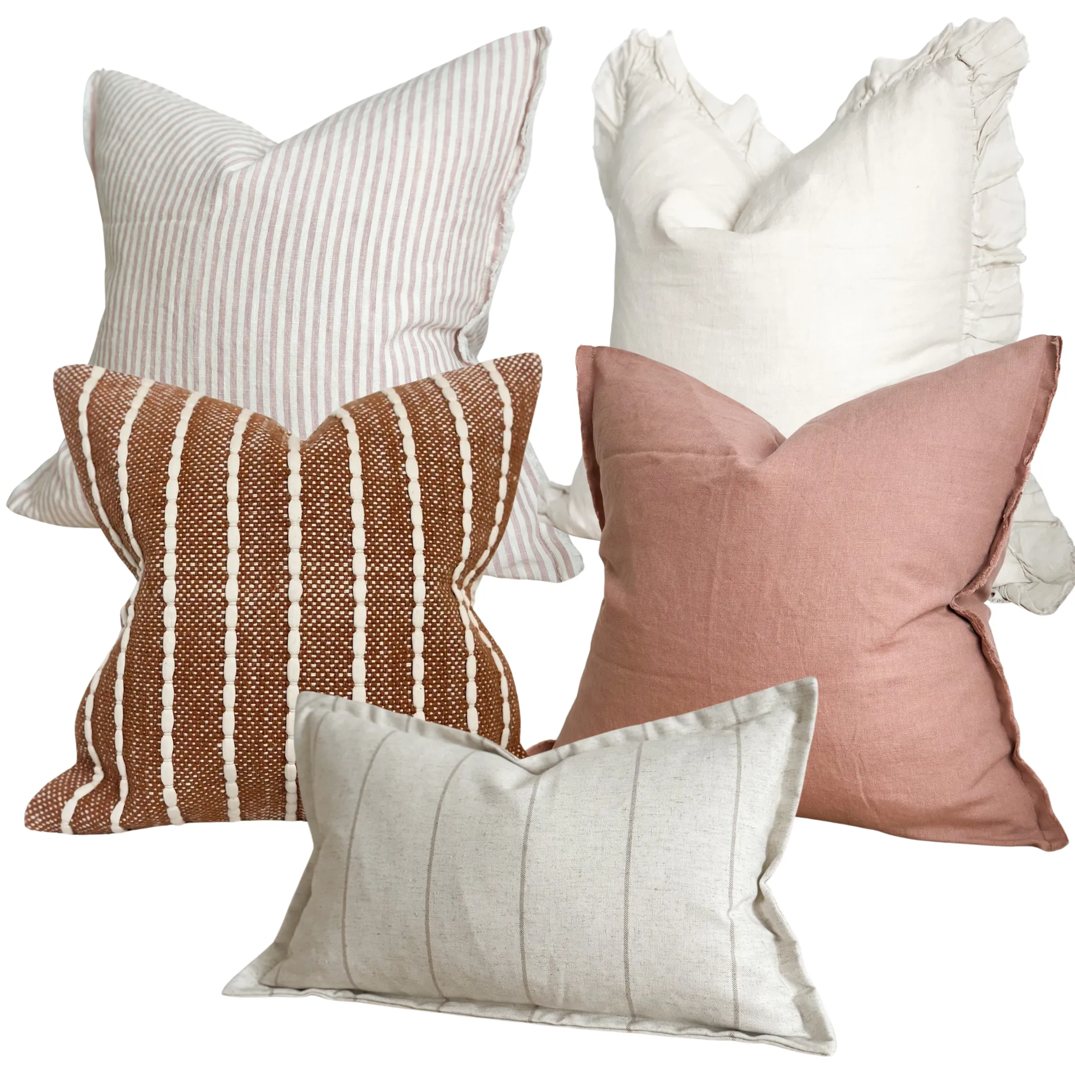 Autumn Blush Cushion Collection