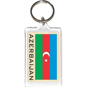 Azerbaijan Acrylic Key Holders