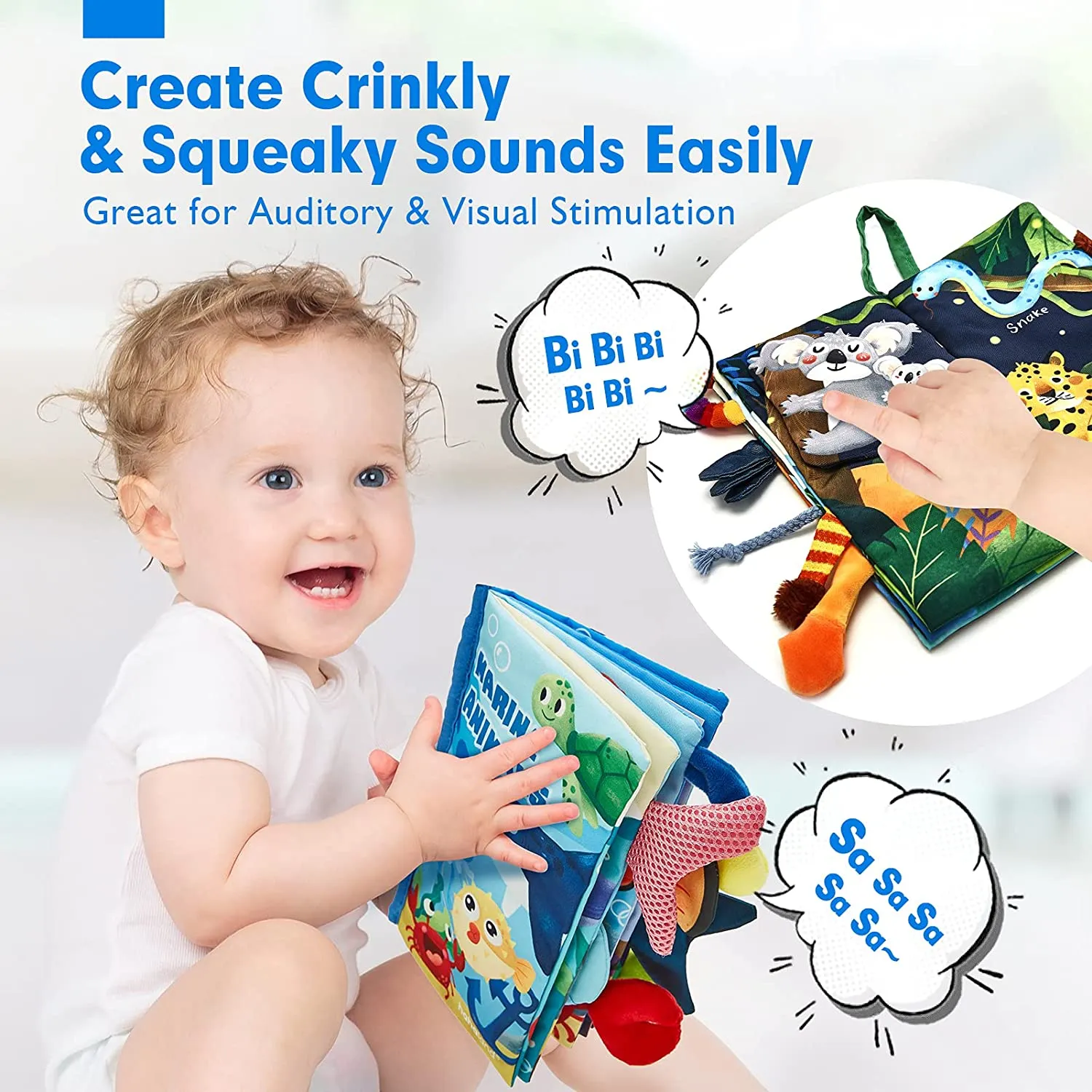 Baby Cloth Books Soft Infant Books