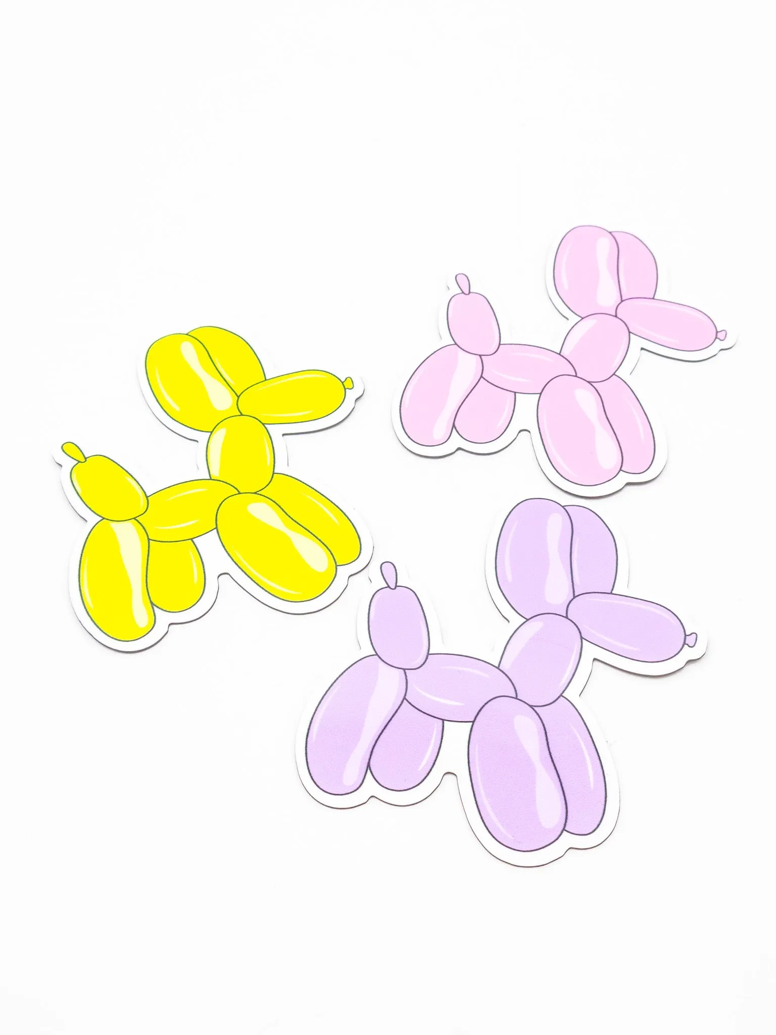 Balloon Animals Magnet Set