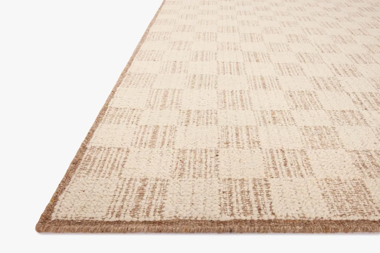 Brigette Romanek x Loloi Knox Ivory / Terracotta Rug