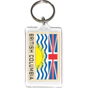 British Columbia Acrylic Key Holders