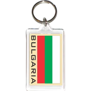 Bulgaria Acrylic Key Holders