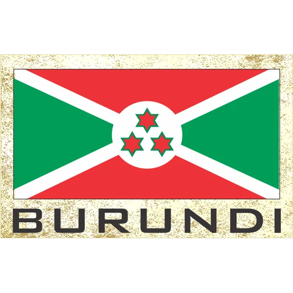 Burundi Fridge Magnet