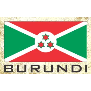 Burundi Fridge Magnet