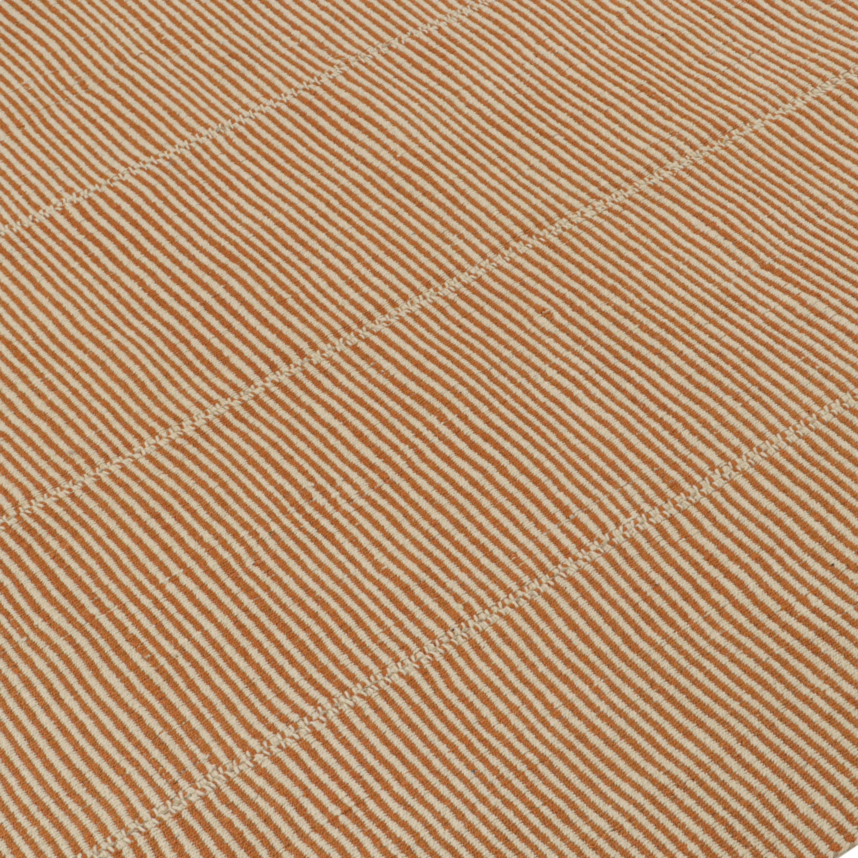 Contemporary Striped Kilim - 6'9" x 10'