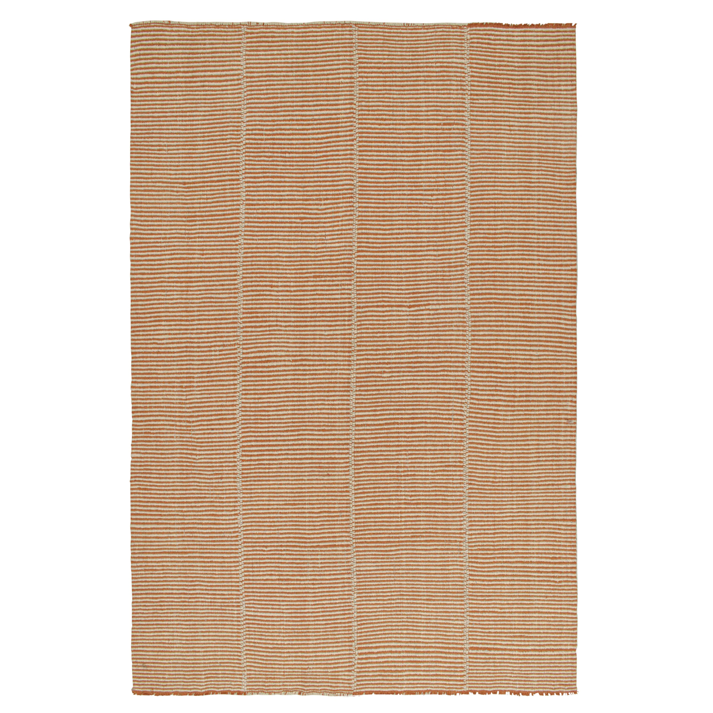 Contemporary Striped Kilim - 6'9" x 10'