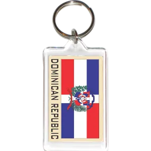 Dominican Republic Acrylic Key Holders