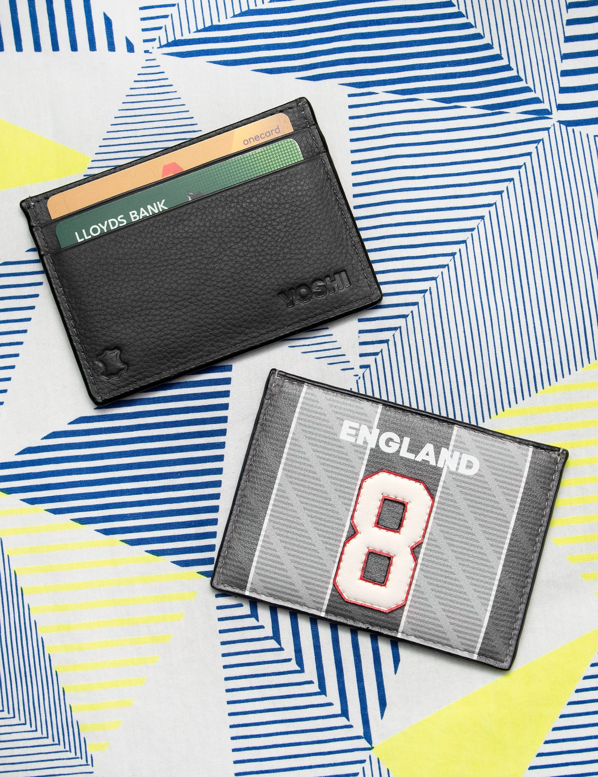 England Legends 8 Leather Card Holder