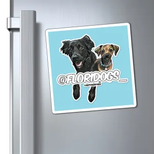 @floridogs_ Magnets (blue BG)