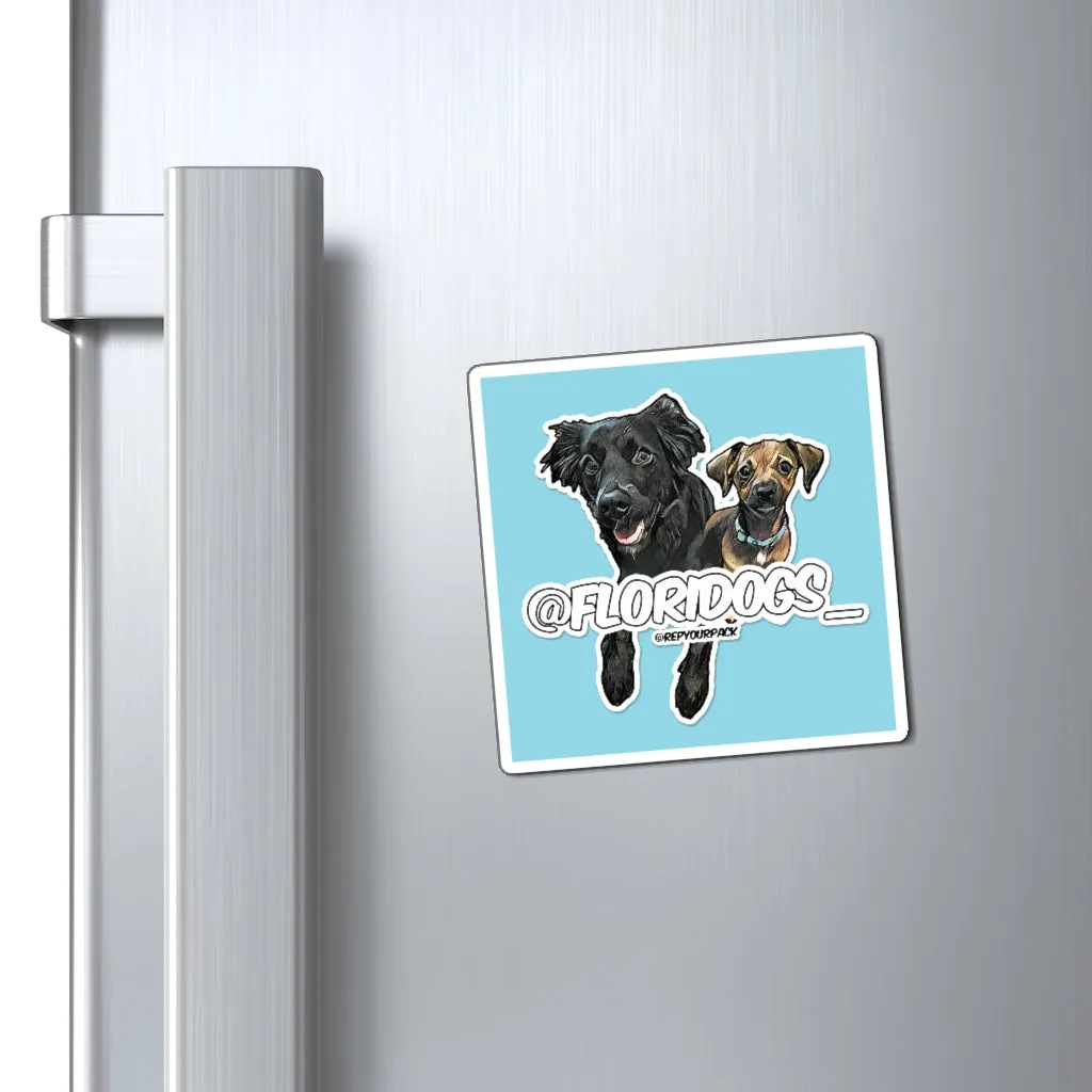 @floridogs_ Magnets (blue BG)