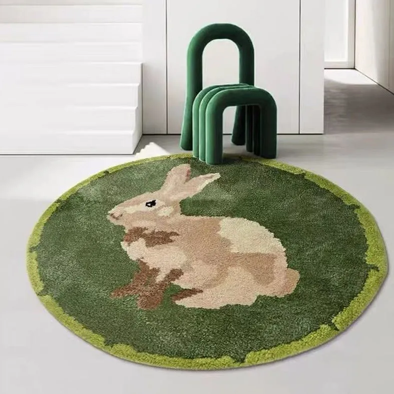 Hoppi-ness Bunny Rug