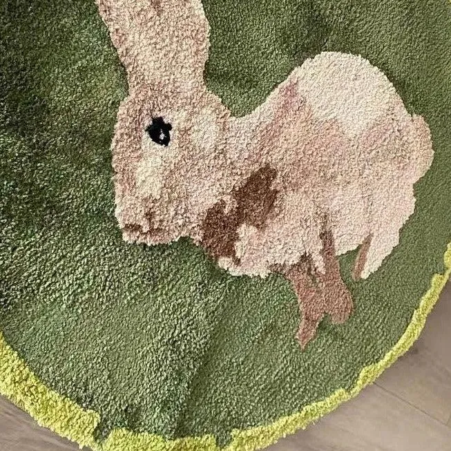 Hoppi-ness Bunny Rug