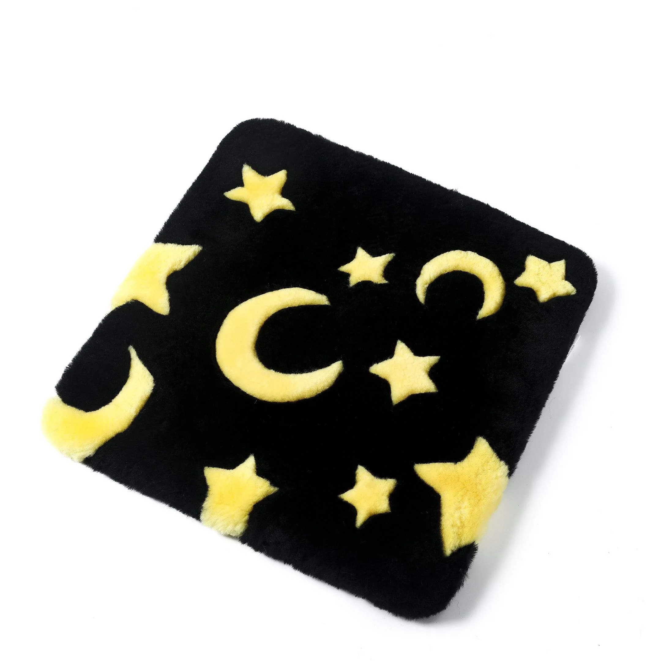 Kids Koala/Star Moon/Rocket/Chessboard/Kangaroo Graphic Pattern Wool Cushion