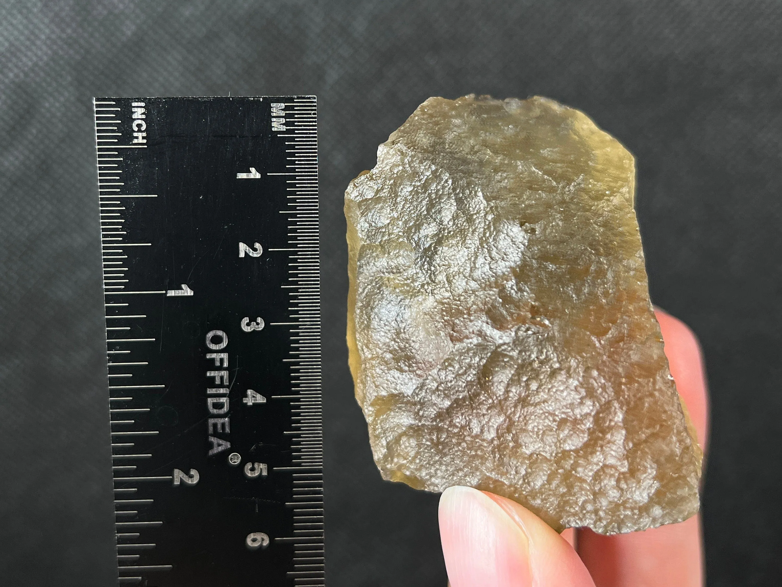 LIBYAN DESERT GLASS, Raw Crystal - Rare, 92.2g - Unique Gift, Home Decor, Raw Crystals and Stones, L1236