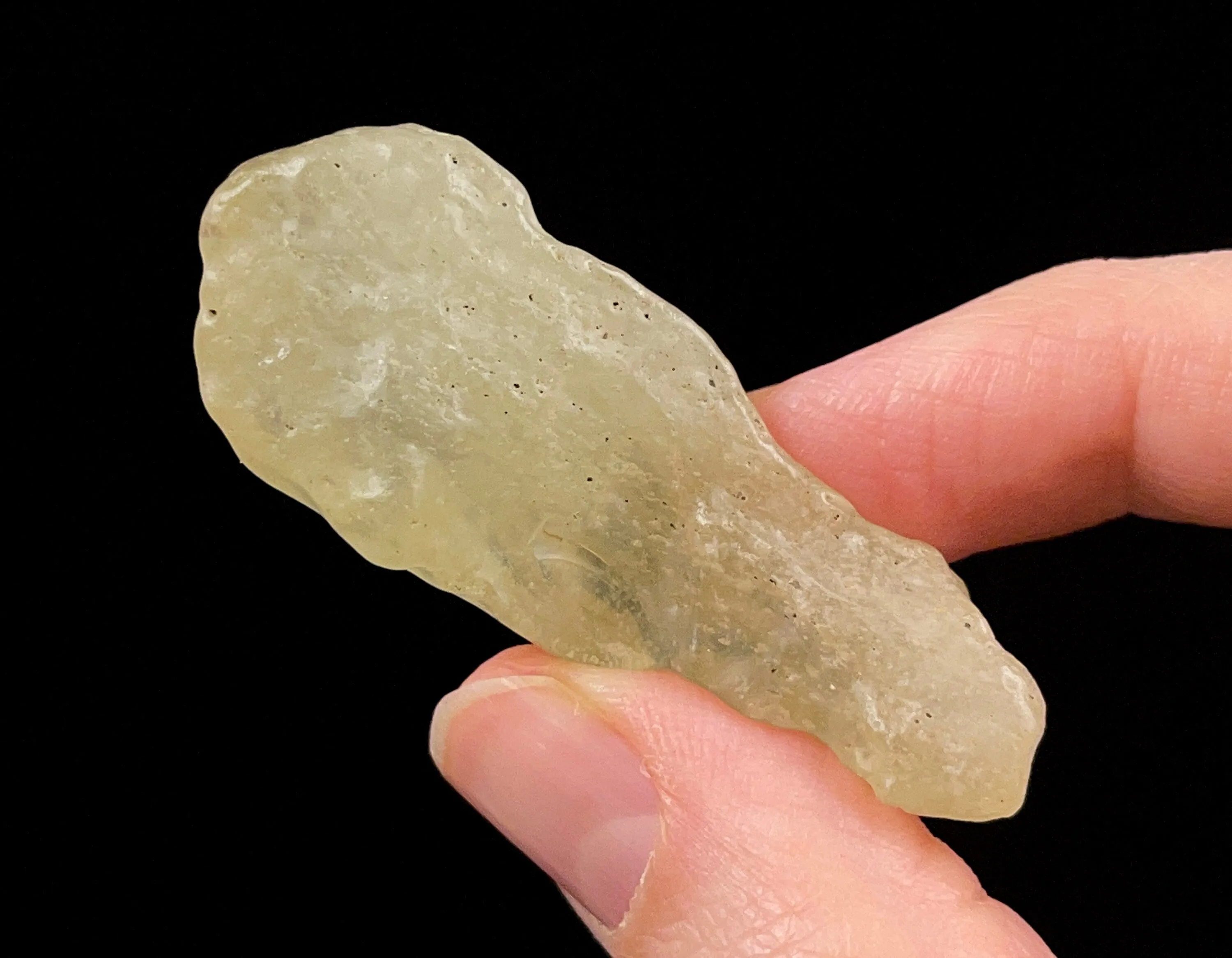 LIBYAN DESERT GLASS, Raw Crystal - Rare, B Grade - Raw Rocks and Minerals, Unique Gift, Home Decor, 52167