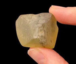 LIBYAN DESERT GLASS, Raw Crystal - Rare, Green - Raw Rocks and Minerals, Unique Gift, Home Decor, 52183