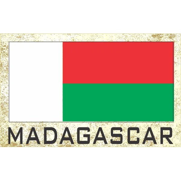 Madagascar Fridge Magnet