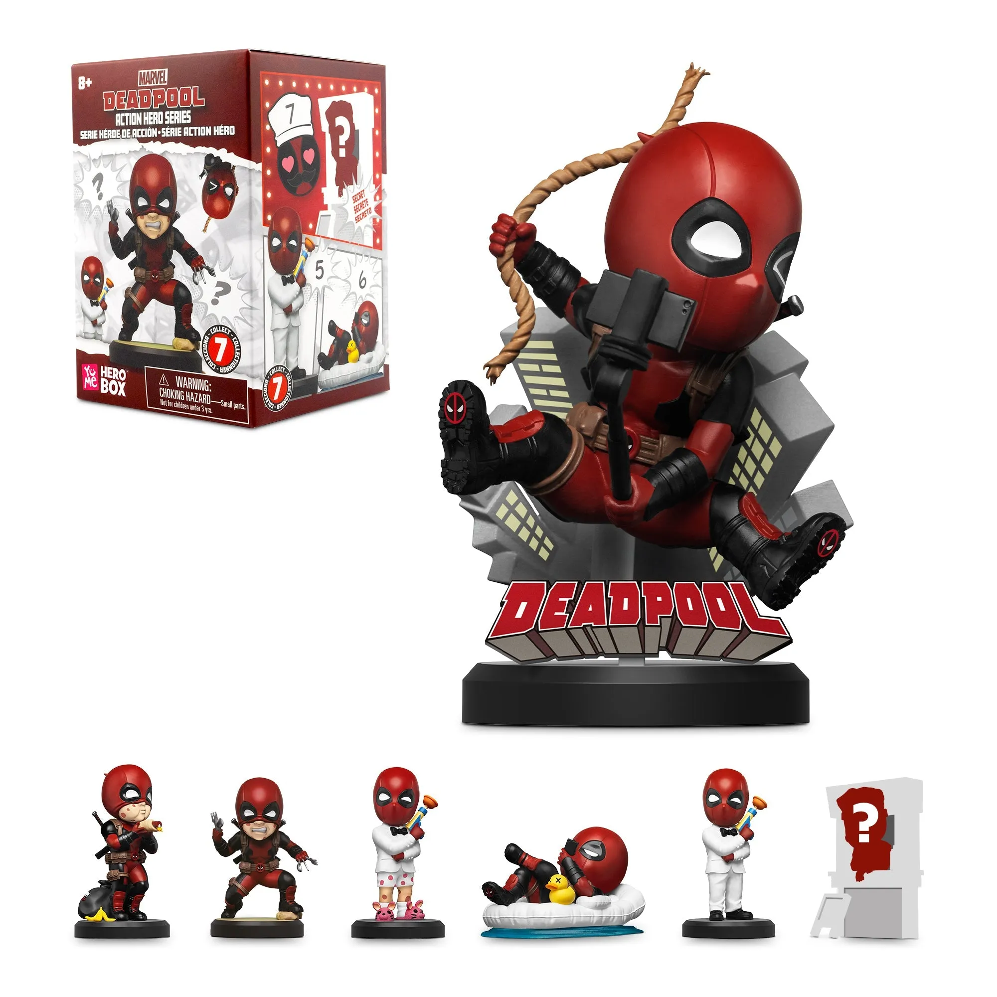 MARVEL Deadpool Action Hero Series Hero Box Blind Box