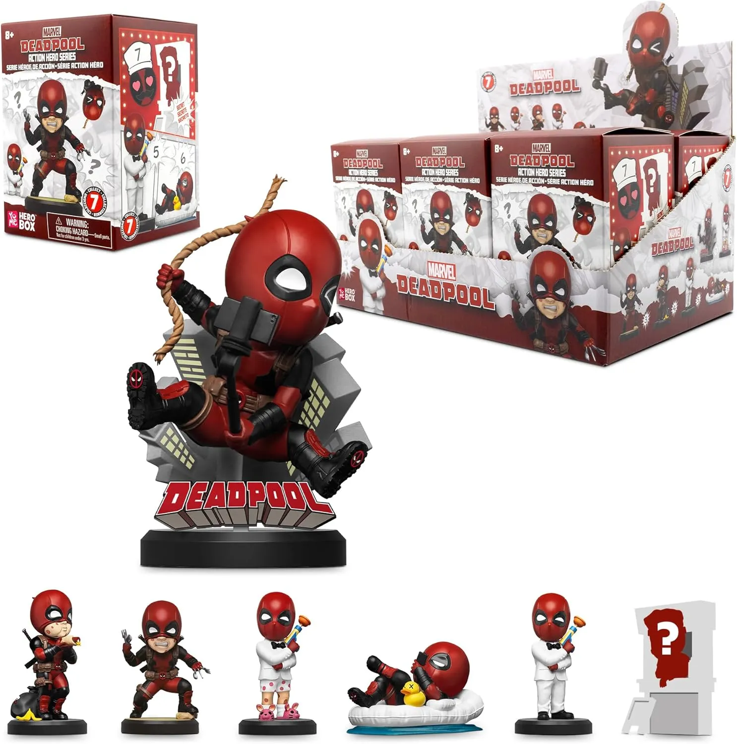 MARVEL Deadpool Action Hero Series Hero Box Blind Box