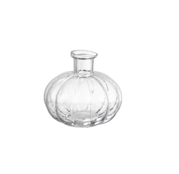 Mini Pumpkin Shape Glass Vase - Two Sizes