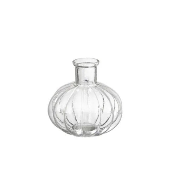 Mini Pumpkin Shape Glass Vase - Two Sizes