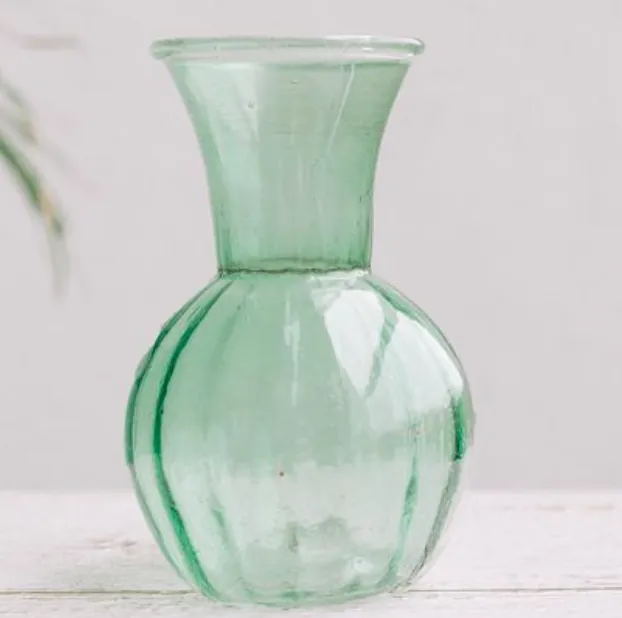 Miniature Green Flower Vase