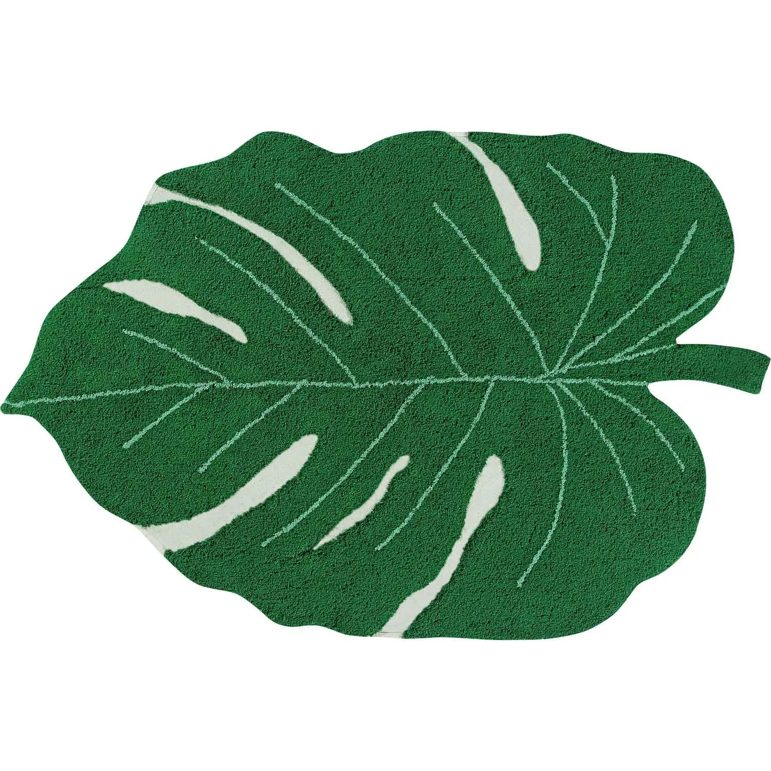 Monstera Leaf Washable Rug