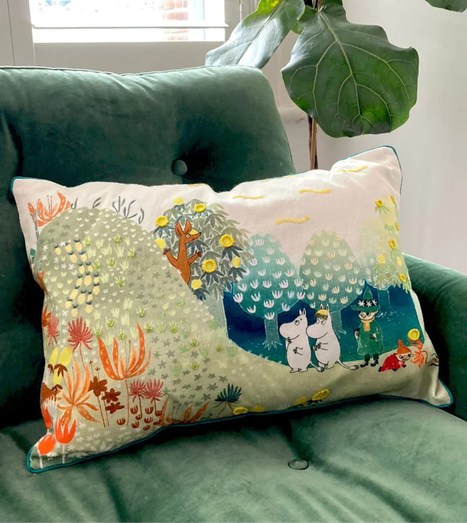 Moomin ‘Hillside’ Cushion