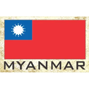 Myanmar Fridge Magnet