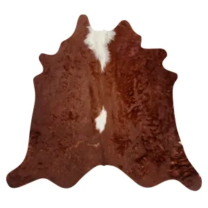 Natural Argentine Cowhide 4' 11" x 4' 7"