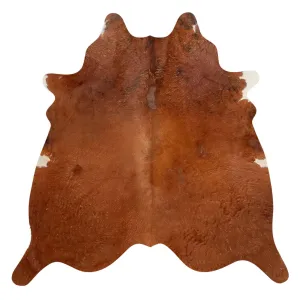 Natural Argentine Cowhide 4' 11" x 4' 7"