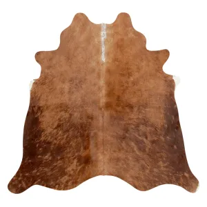 Natural Argentine Cowhide 4' 11" x 5' 3"