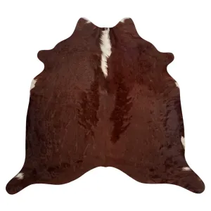 Natural Argentine Cowhide 4' 11" x 5' 3"