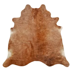 Natural Argentine Cowhide 4' 11" x 5' 3"