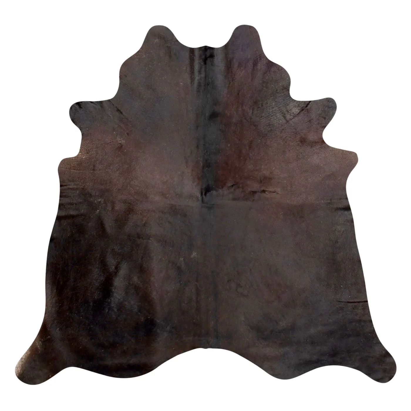 Natural Argentine Cowhide 4' 11" x 5' 5"