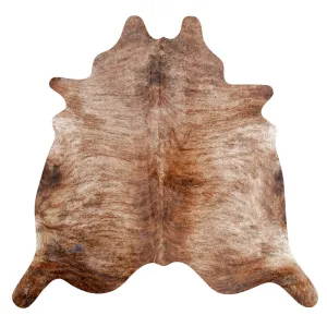 Natural Argentine Cowhide 4' 11" x 5' 5"