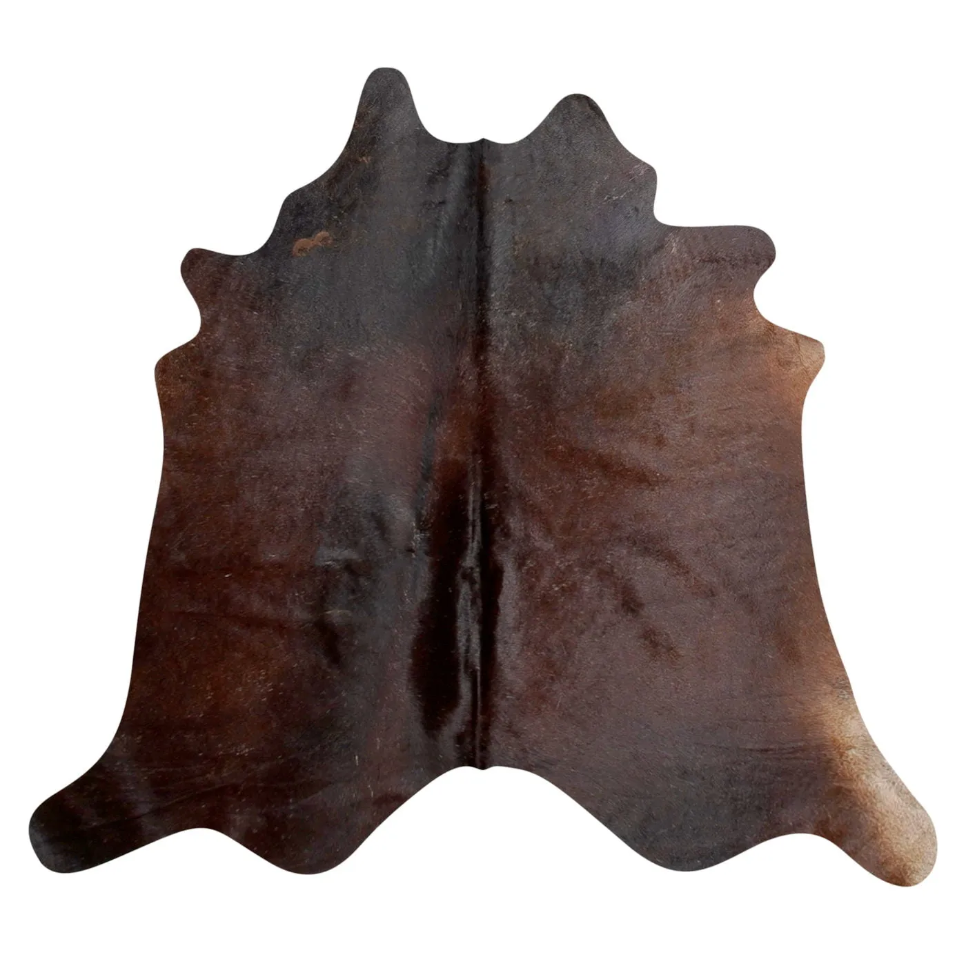 Natural Argentine Cowhide 4' 11" x 5' 5"