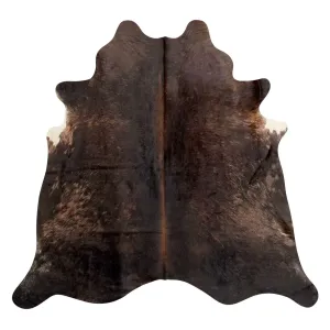 Natural Argentine Cowhide 4' 11" x 5' 5"