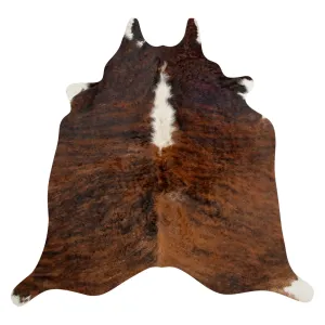 Natural Argentine Cowhide 4' 11" x 5' 9"