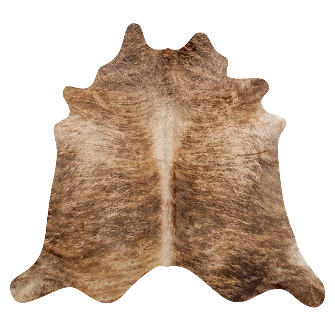 Natural Argentine Cowhide 4' 11" x 5' 9"