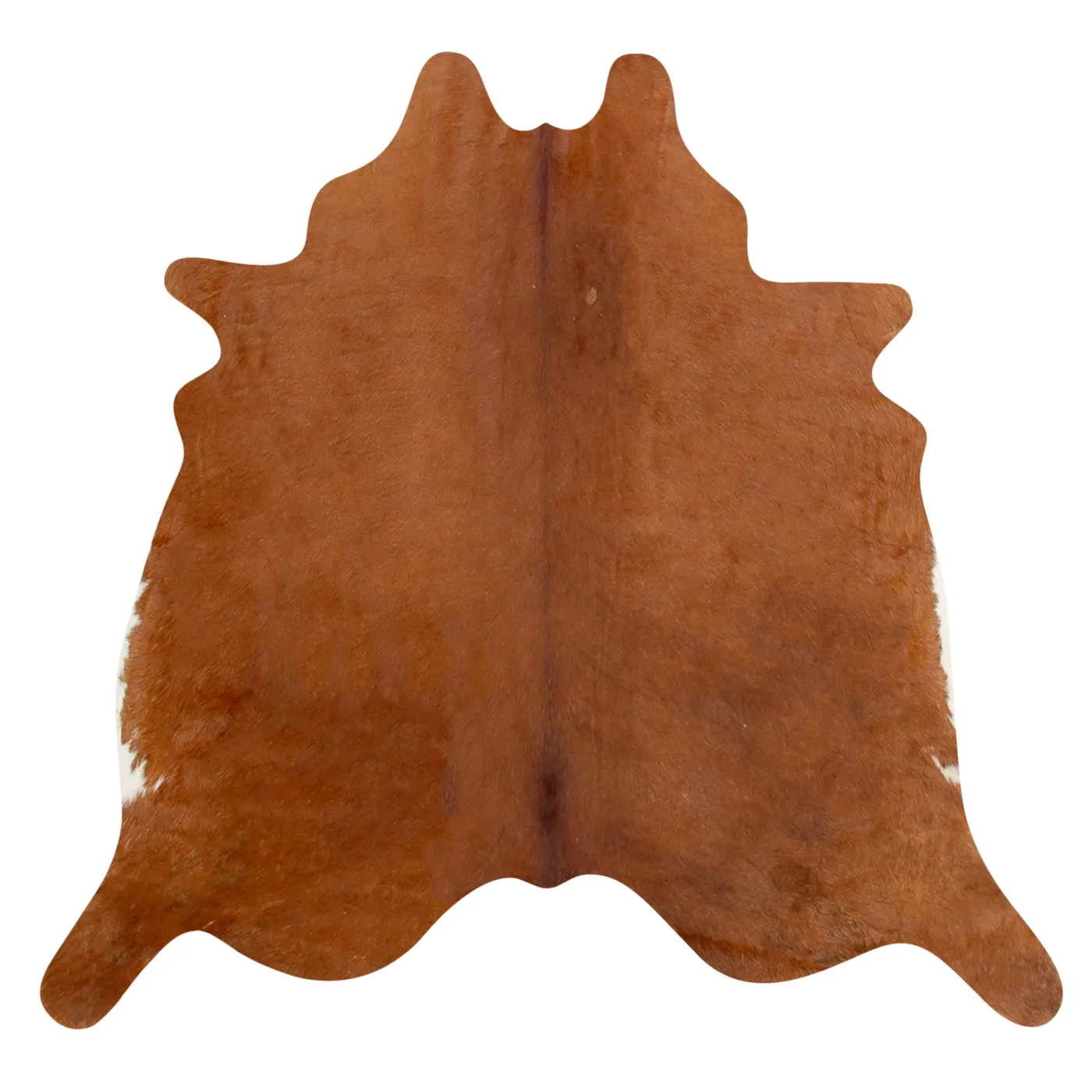 Natural Argentine Cowhide 4' 5" x 4' 3"