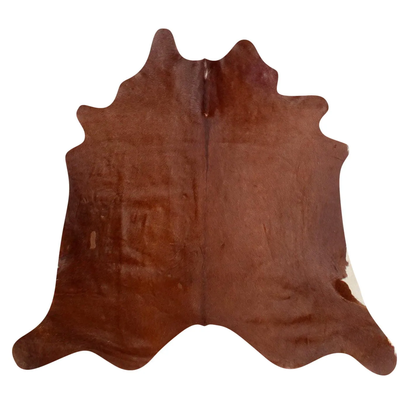 Natural Argentine Cowhide 4' 5" x 4' 7"