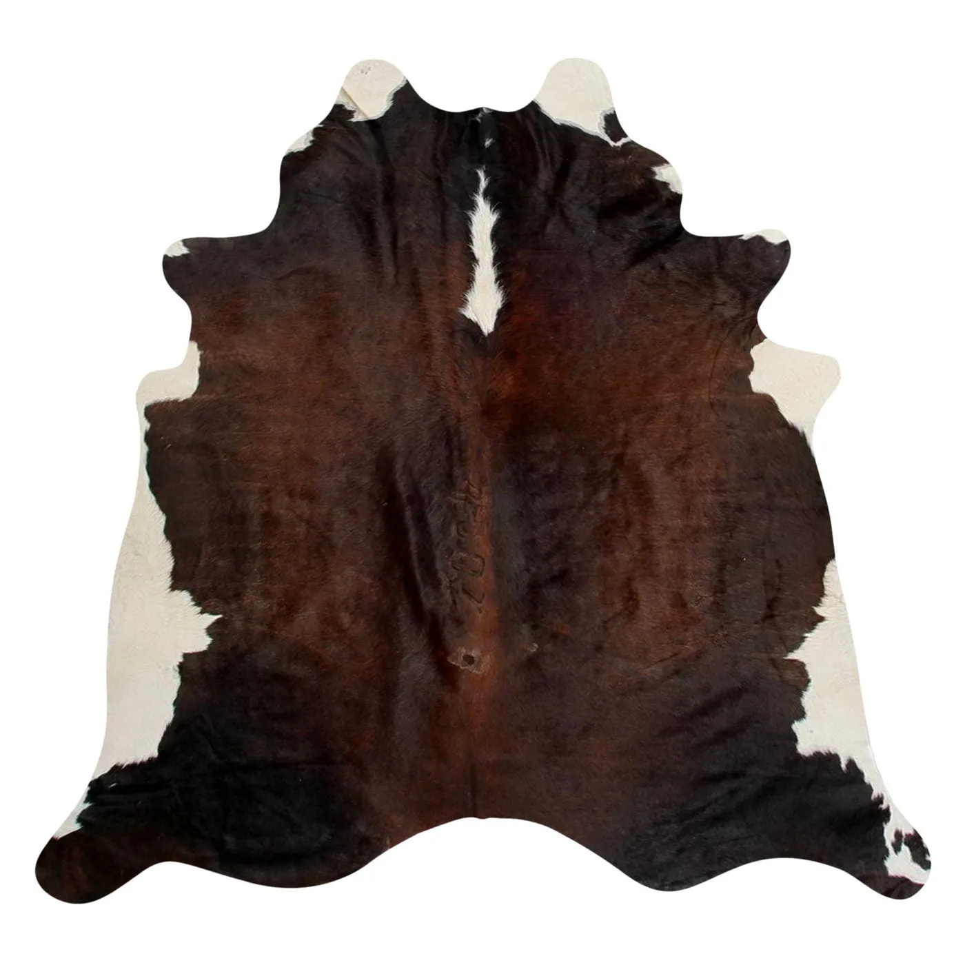 Natural Argentine Cowhide 4' 5" x 5' 7"