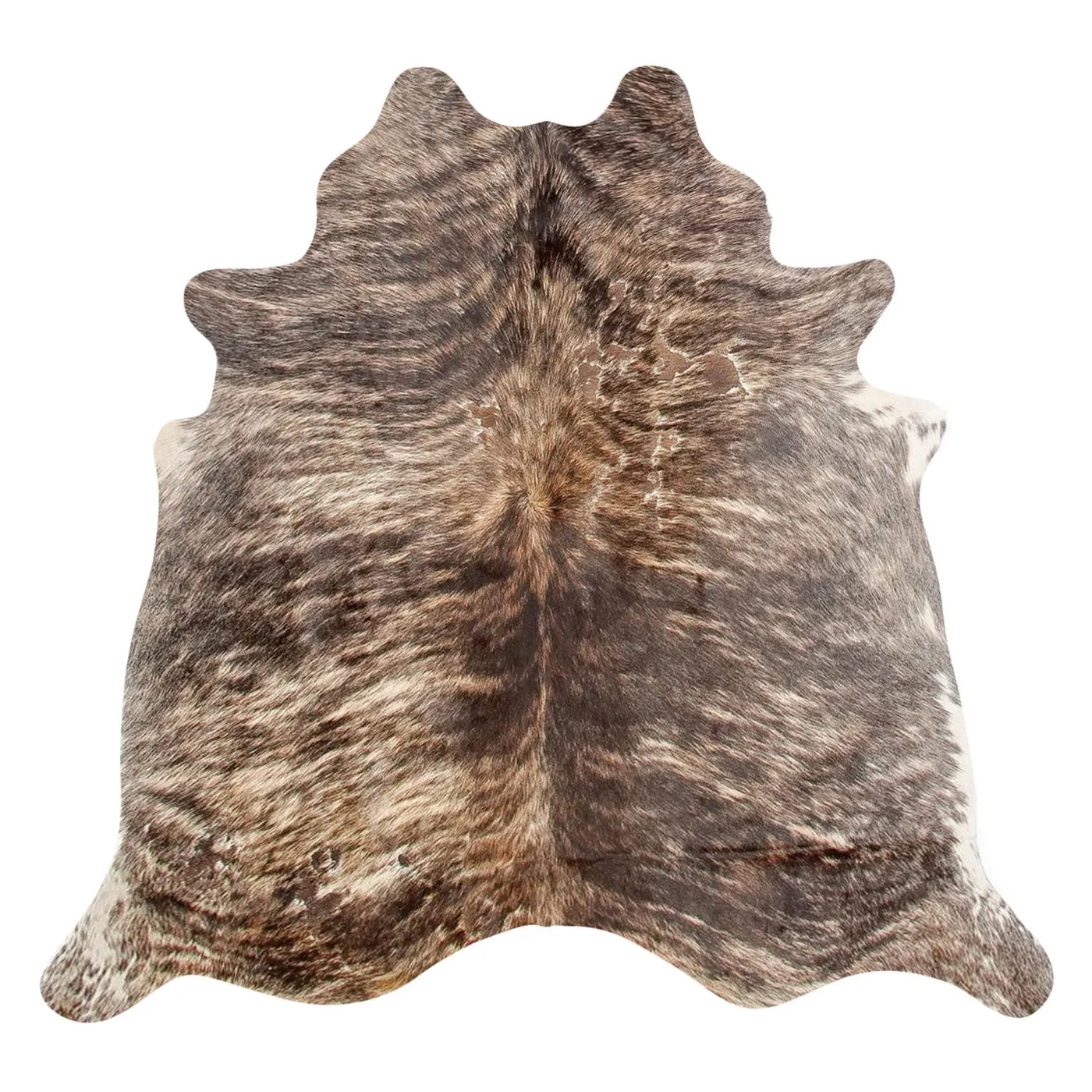 Natural Argentine Cowhide 4' 7" x 4' 9"