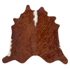 Natural Argentine Cowhide 4' 7" x 4' 9"